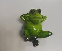 Сувенир из полистоуна "Lefard", лягушка (Сост. на фото)