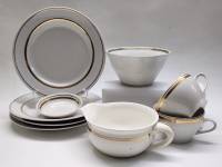 Тарелки десертные 4 шт розетка чашки 2 шт Пролетарий Салатник ЛОЗ Соусник ЗИК Конаково 