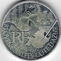 () Монета Франция 2010 год 10 евро ""   Серебро (Ag)  XF