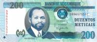 () Банкнота Мозамбик 2017 год 200  ""   UNC