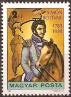 (1983-028) Марка Венгрия "Симон Боливар"    Симон Боливар. 200 лет со дня рождения II Θ