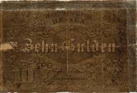 (№1848P-S253) Банкнота Германия 1848 год "10 Gulden"