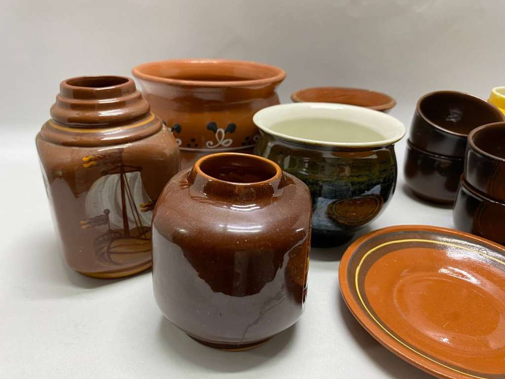 Керамика набор горшки, сосуды, чашка