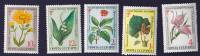 (1973-079-83) Серия Набор марок (5 шт) СССР    Лекарственные растения III O