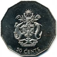 (№1990km29) Монета Соломоновы Острова 1990 год 50 Cents (немагнитных)