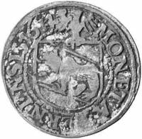 (№1614km9 (bern)) Монета Швейцария 1614 год frac12; Batzen