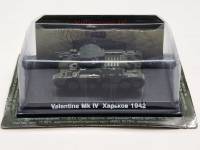 Танки мира модель Valentine Mk IV Харьков в коробке-блистере без журнала