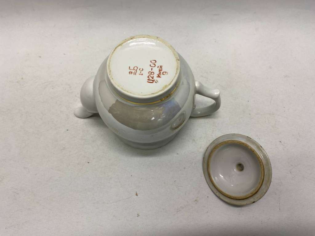 Чайник заварочный Барановка иней, перламутр