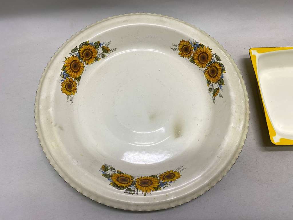 Блюдо эмалированное 2 шт