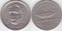 1938 Монета Бразилия 400 реалов (рейсов) Освальдо Круз  Медь-Никель  VF