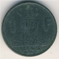 (№1942km128) Монета Бельгия 1942 год 1 Franc (Belgieuml)