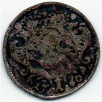 () Монета Германия (Империя) 1745 год 1  ""   Биметалл (Серебро - Ниобиум)  UNC