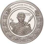 () Монета Либерия 1997 год 20  ""    AU