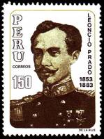 (№1984-1264) Марка Перу 1984 год "Коль Леонсио Прадо", Гашеная