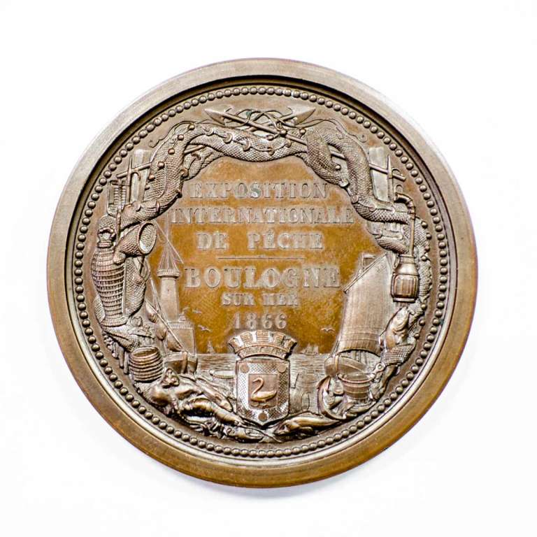 () Монета Франция 1866 год   &quot;&quot;   Серебрение  UNC