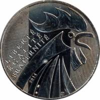 () Монета Франция 2014 год 10 евро ""   Биметалл (Серебро - Ниобиум)  AU