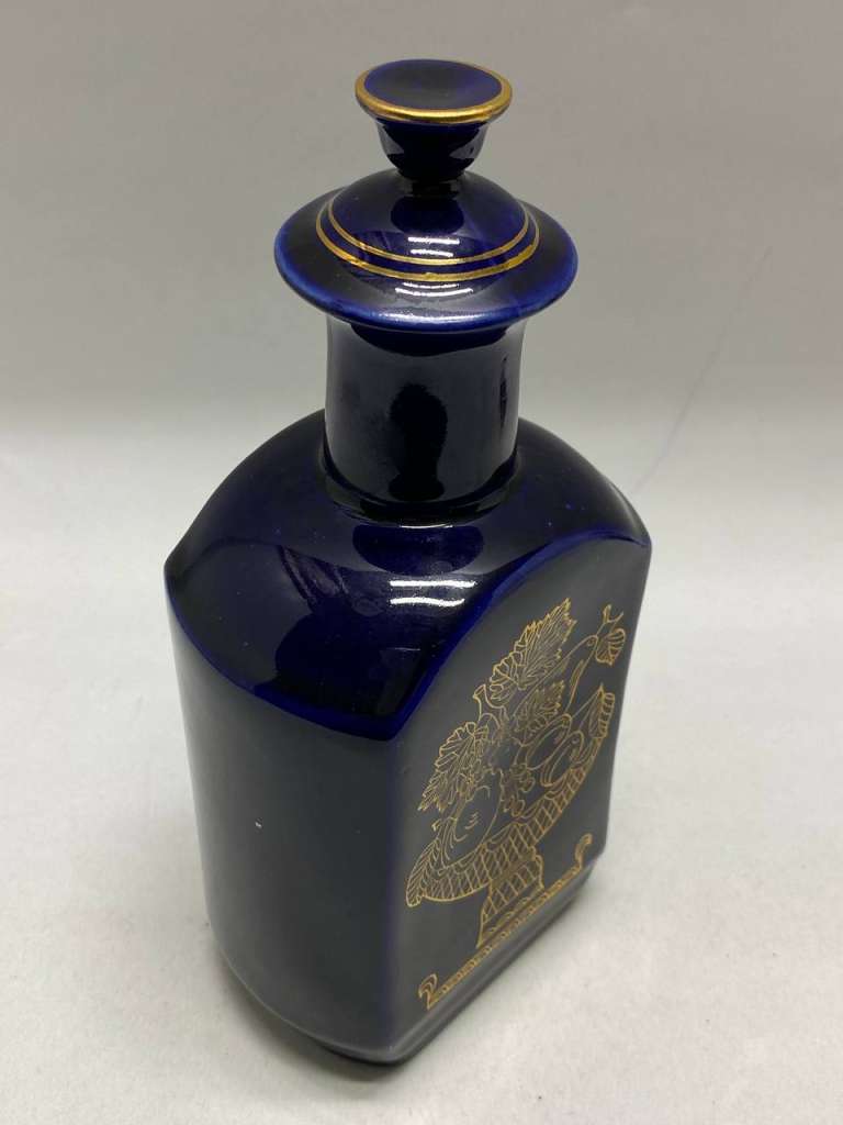 Штоф кобальт Полетарий Новгород