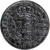 (№1836km514) Монета Испания 1836 год 4 Reales (Барселона Б - ПС)