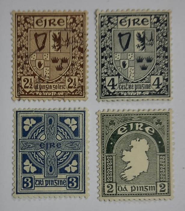 (--) Набор марок Ирландия &quot;4 шт.&quot;  Негашеные  , III O
