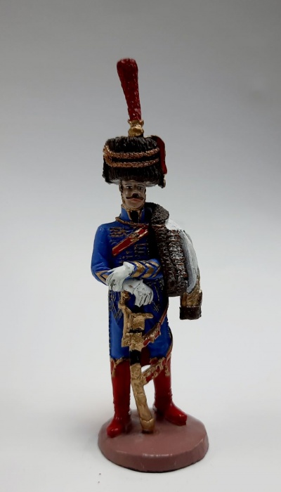 Оловянный солдатик &quot;Капитан 5-го гусарского полка, 1812 г.&quot;