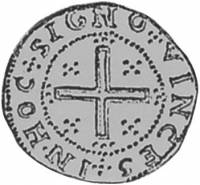 (№1581km8) Монета Португалия 1581 год 2 Cruzados (Дата)