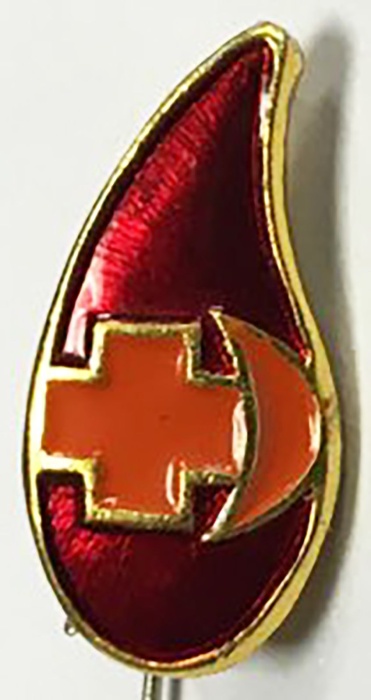 Значок Знак СССР &quot;Донор&quot; На булавке 