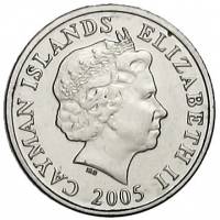 (№1999km132) Монета Каймановы острова 1999 год 5 Cents (Cray Fish (Prawn))