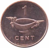 (№1987km24) Монета Соломоновы Острова 1987 год 1 Cent