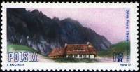 (1972-066) Марка Польша "Приют в Тай пяти прудов"    Горные домики в Национальном парке Татры III O