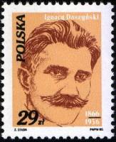 (1982-037) Марка Польша "И. Дашинский"    Деятели польского рабочего движения II Θ
