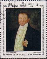 (1972-034) Марка Куба "Т. Гамба"    Музей в Гаване III Θ