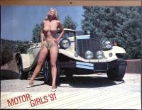 Календарь "Motor - girls 91" 1991 . Неизвестна Мягкая обл. 12 с. С цв илл