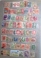 - Набор марок Разные страны 74 шт  Гашёные .  Θ