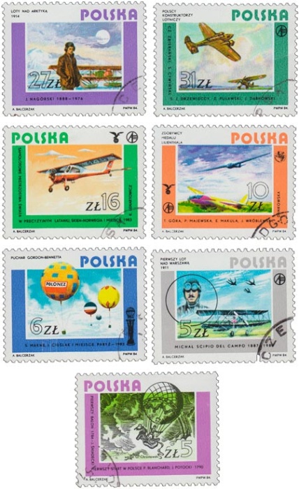 (1984-) Марка Польша &quot;&quot;      III не использовать Θ