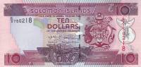 (,) Банкнота Соломоновы Острова 2009 год 10 долларов    UNC
