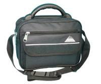 Сумка мужская с ремнем и ручкой "Rise" М-263, Средняя, Горизонтальная, Ткань, 2 отделения + 2 карман