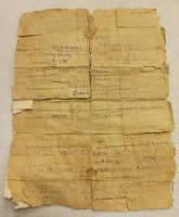 Справка о ранении, 1944 г. (сост. на фото)