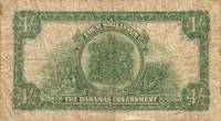 (№1930P-5) Банкнота Багамские острова 1930 год "4 Shillings"