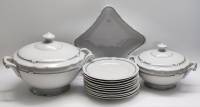 Столовый сервиз Reinecke Германия 13 предметов супница тарелки салатник