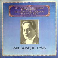 Пластинка виниловая "А. Гаук. Симфония № 4" Мелодия 300 мм. (сост. на фото)