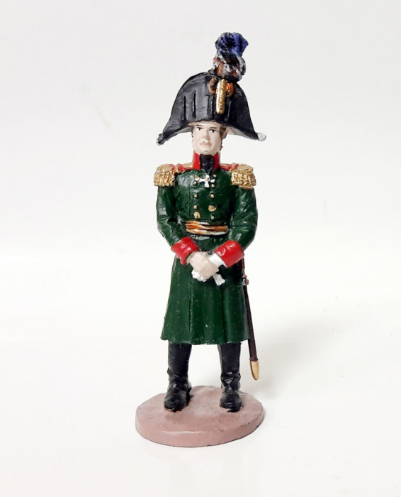 Оловянный солдатик &quot;Генерал в сюртуке, 1812-1814 г.&quot;