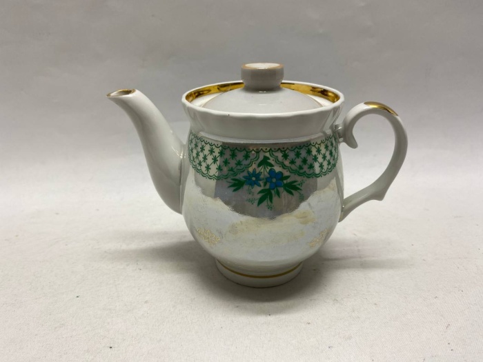 Чайник заварочный Барановка иней, перламутр