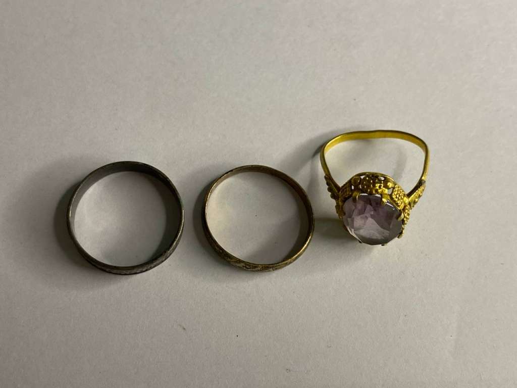 Набор украшений 3 кольца, 925 проба