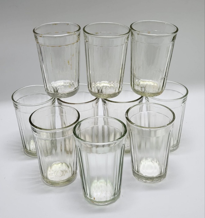 Стаканы граненые 10 штук