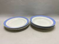 Тарелки 24 см ЗИК Конаково 50е годы 6 шт