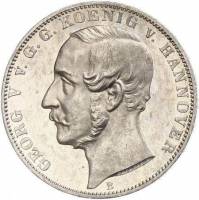 (№1857km230) Монета Германия (Vereinsthaler) 1857 год 1 Thaler (Vereinsthaler)