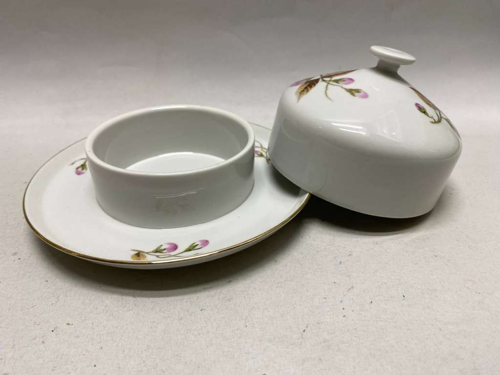 Масленка с крышкой ГДР 