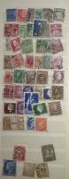 - Набор марок Разные страны 49 шт  Гашёные .  Θ