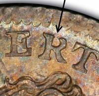 (1800, LIBEKTY) Монета США 1800 год 5 центов  3. Драпированный бюст, геральдический орёл Серебро Ag 