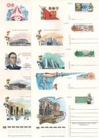 1980-078 082-90 Набор почтовых карточек СССР  10 шт ,  Без гашения